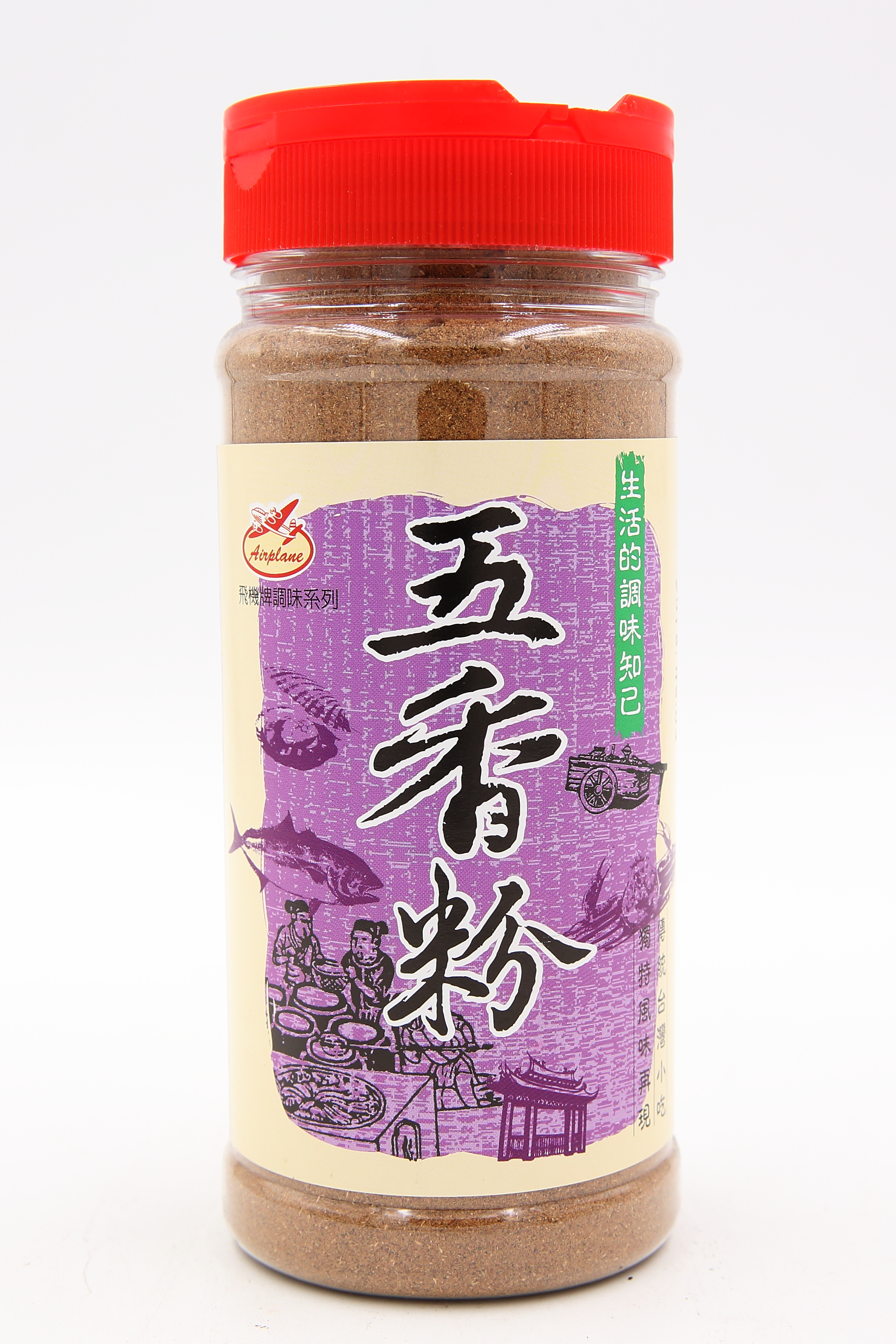 (W)五香粉(罐裝)-飛機(圖)
