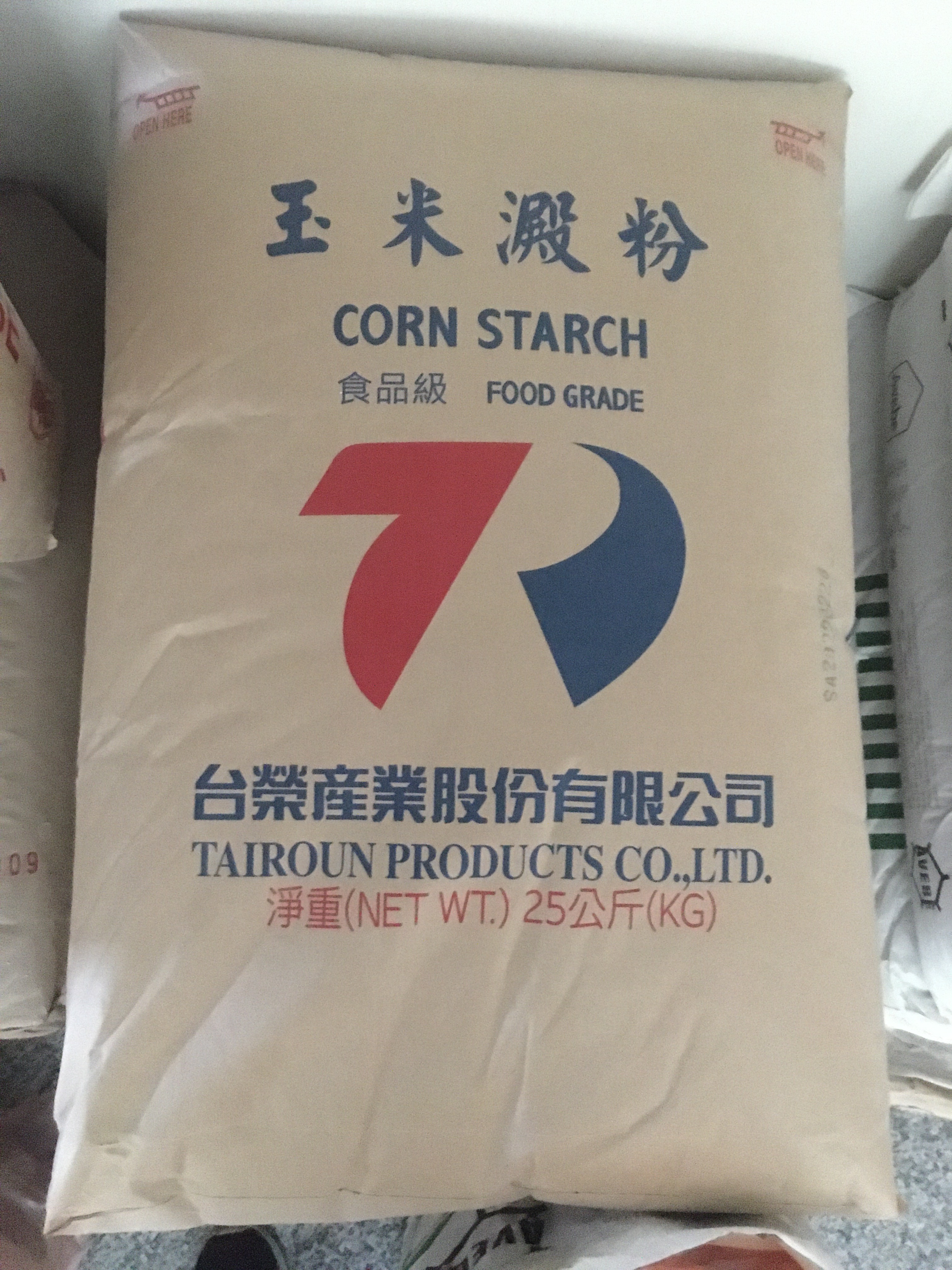 玉米澱粉(牛皮紙袋)(圖)