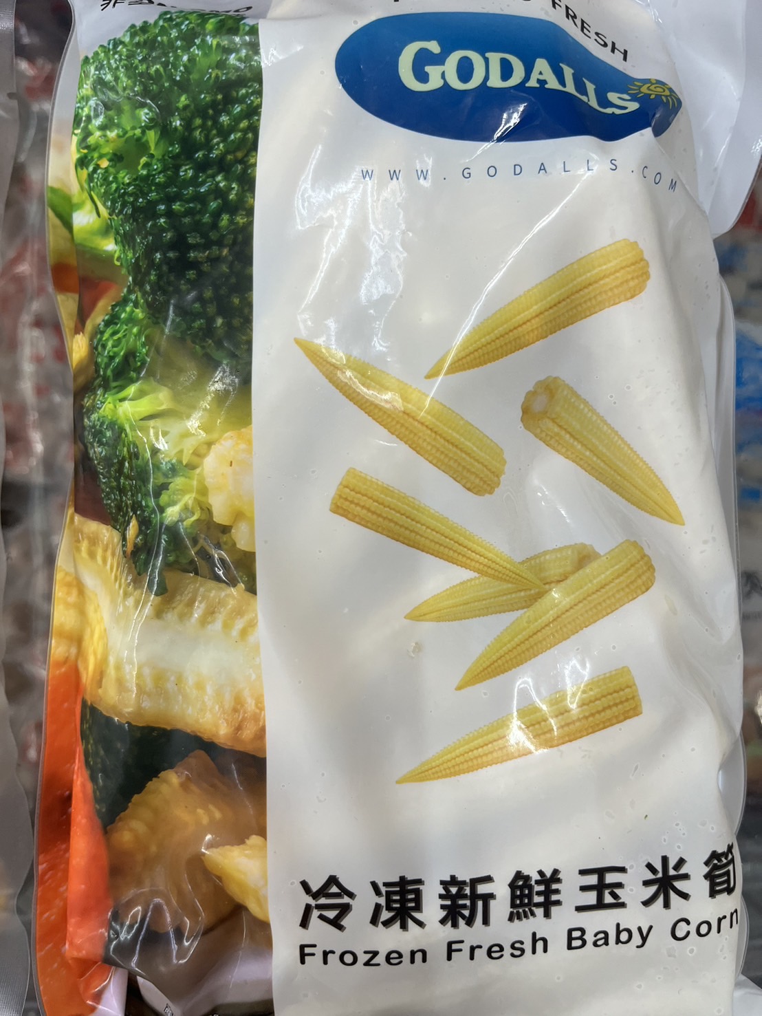 玉米筍(冷凍)(圖)